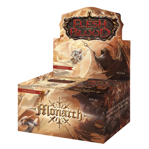 👑 Flesh & Blood — Monarch First Edition Booster Display (24 Packs)