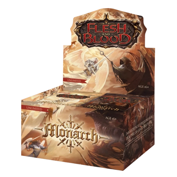 👑 Flesh & Blood — Monarch First Edition Booster Display (24 Packs)
