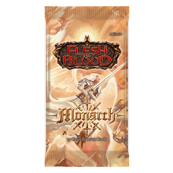 👑 Flesh & Blood — Monarch First Edition Booster Display (24 Packs)