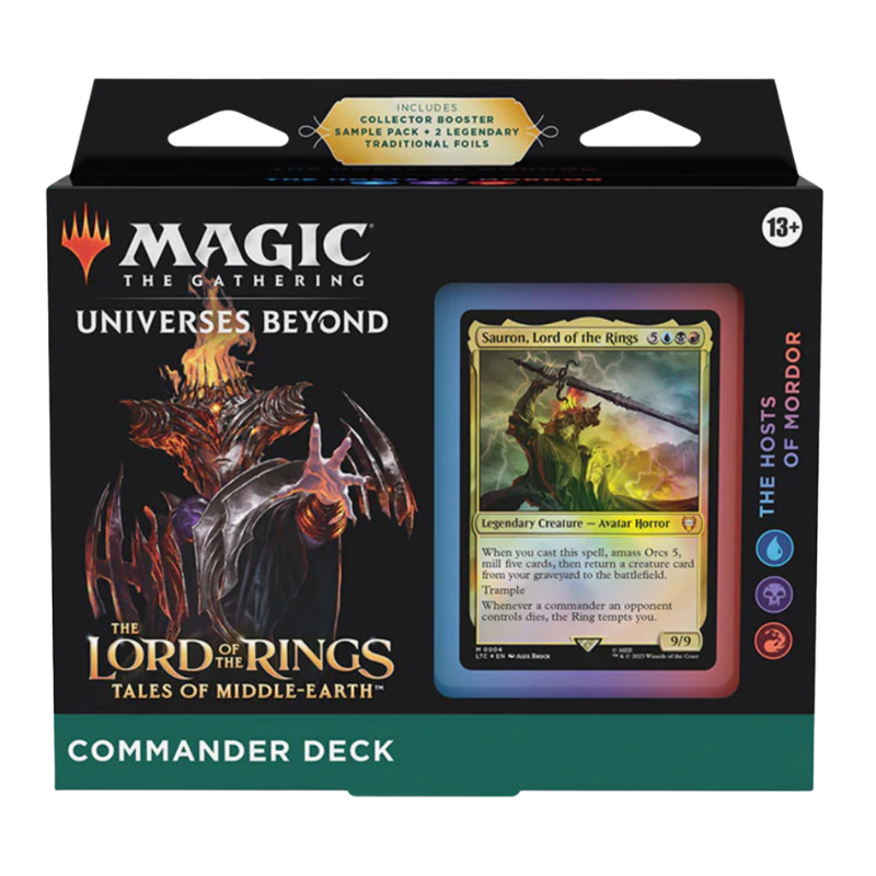 Magic: The Gathering — The Lord of the Rings: Tales of Middle-Earth Commander Deck — The Hosts of Mordor