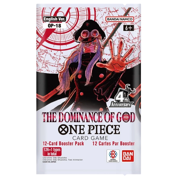 One Piece Card Game — OP-18 The Dominance of God Booster Box (24 Packs)