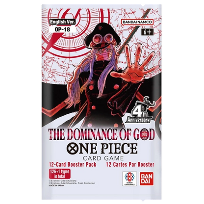 One Piece Card Game — OP-18 The Dominance of God Booster Box (24 Packs)