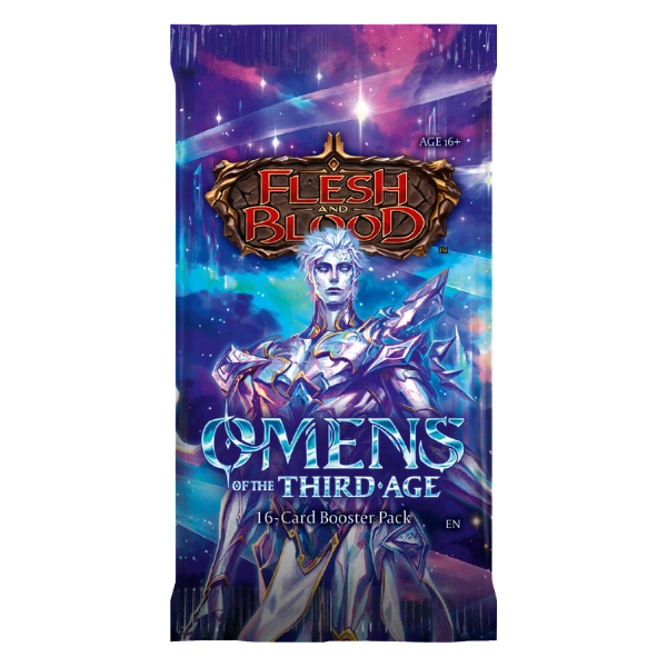 ⚡ Flesh & Blood — Omens of the Third Age Booster Box (24 Packs)
