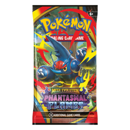 Pokémon TCG — Phantasmal Flames Half Booster Box (18 Packs)