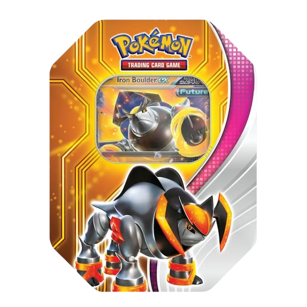 Pokémon TCG — Paradox Destinies Iron Boulder EX Tin