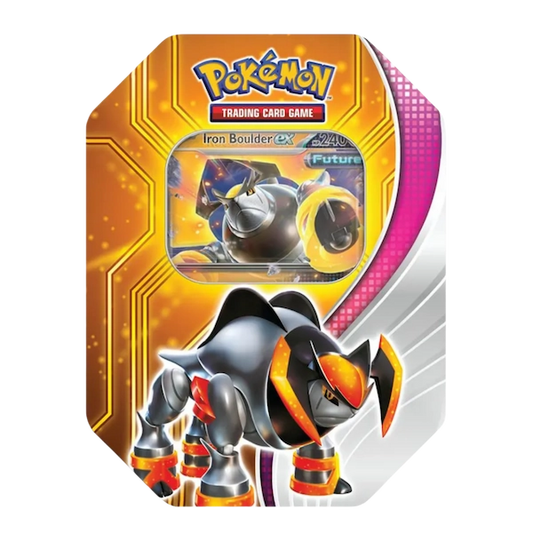 Pokémon TCG — Paradox Destinies Iron Boulder EX Tin