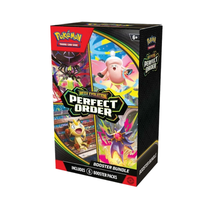 Pokémon TCG: Perfect Order Booster Bundle (6 Packs)