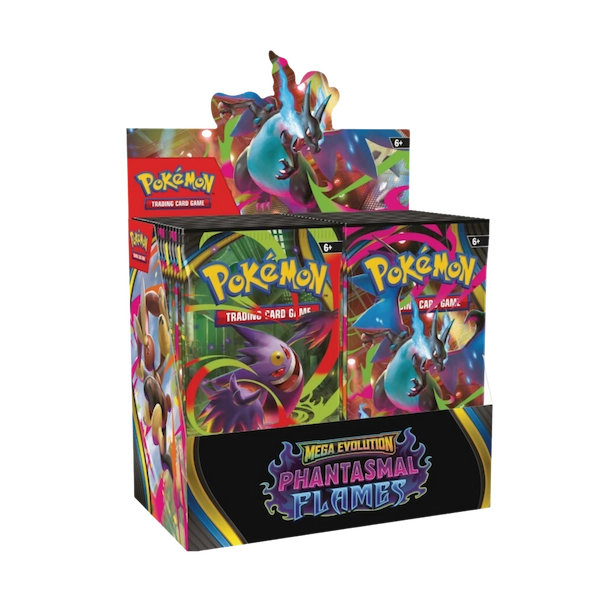 Pokémon TCG: Mega Evolution — Phantasmal Flames Booster Box