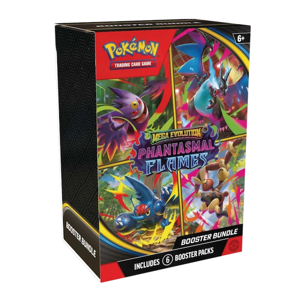 Pokémon TCG: Phantasmal Flames Booster Bundle (6 Packs)