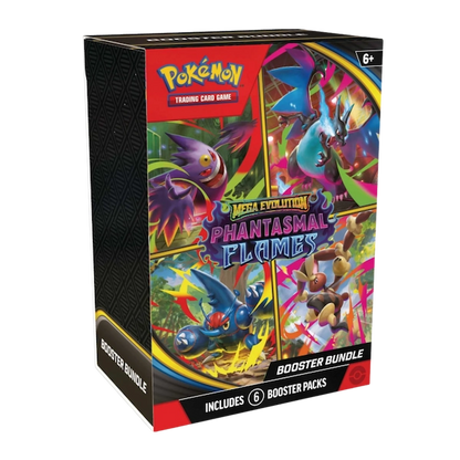 Pokémon TCG: Phantasmal Flames Booster Bundle (6 Packs)