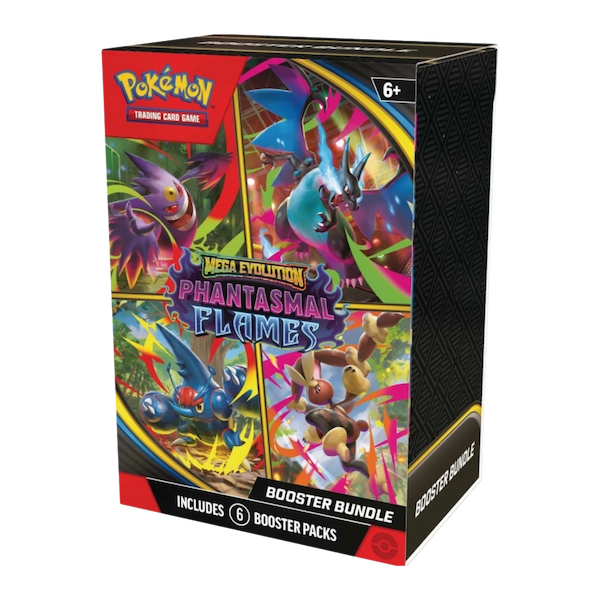 Pokémon TCG: Phantasmal Flames Booster Bundle (6 Packs)