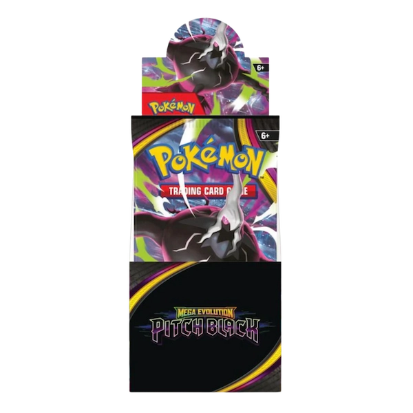 Pokémon TCG: Mega Evolution — Pitch Black Half Booster Box (18 Packs)