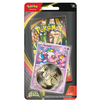 Pokémon TCG — Mega Evolution: Delta Reign — Checklane Blister: Spritzee