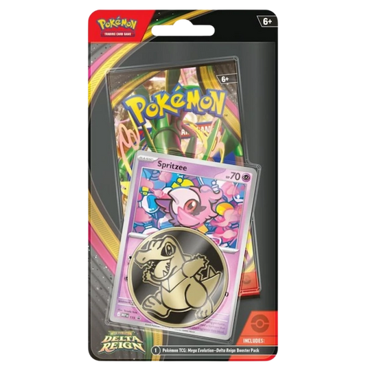 Pokémon TCG — Mega Evolution: Delta Reign — Checklane Blister: Spritzee