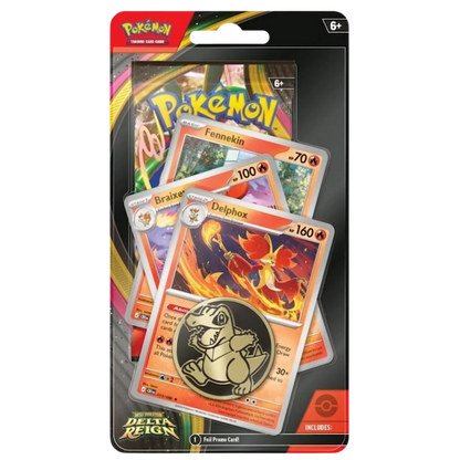 Pokémon TCG — Mega Evolution: Delta Reign — Premium Checklane Blister: Delphox