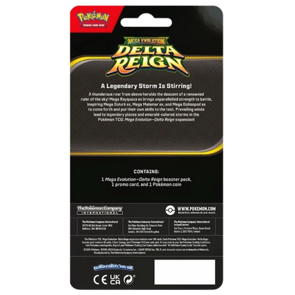 Pokémon TCG — Mega Evolution: Delta Reign — Premium Checklane Blister: Delphox