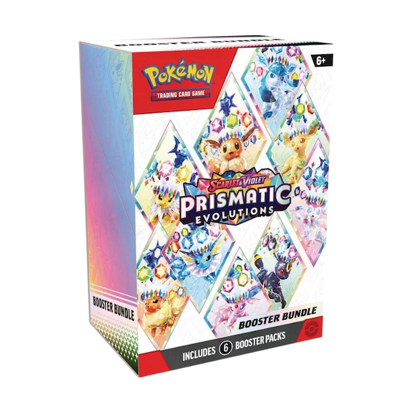 Pokémon TCG: Prismatic Evolutions Booster Bundle (6 Packs)