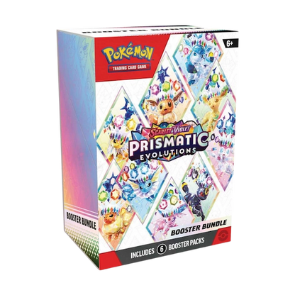 Pokémon TCG: Prismatic Evolutions Booster Bundle (6 Packs)