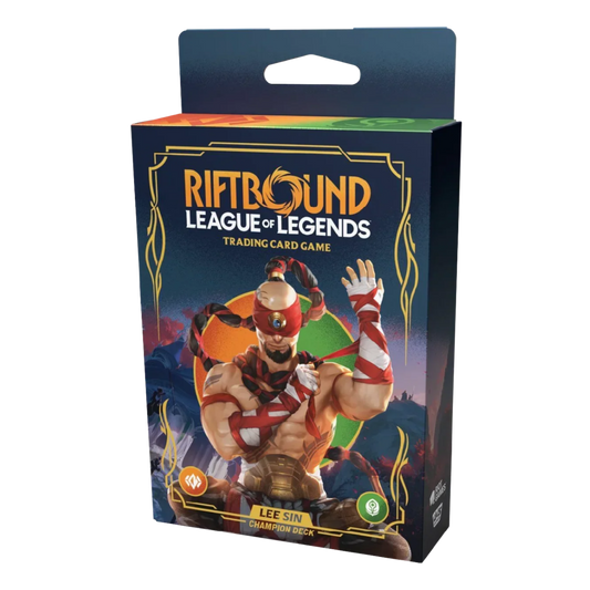 Riftbound: League of Legends TCG — Origins Champion Deck Display: Lee Sin