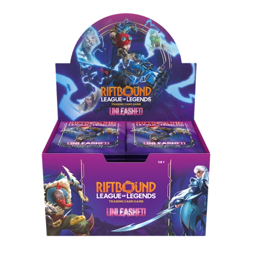 Riftbound: League of Legends TCG — Unleashed Booster Display (24 Boosters)