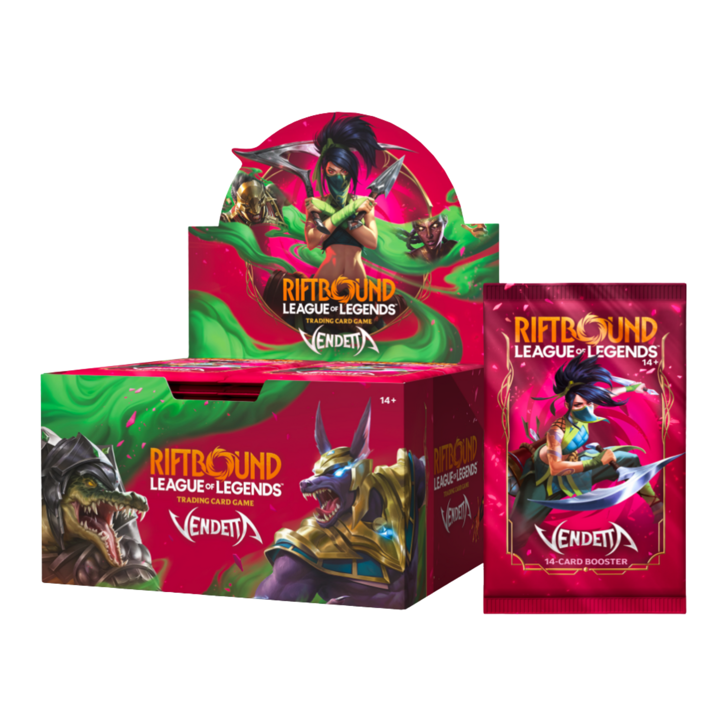 Riftbound: League of Legends TCG — Vendetta Booster Display (24 Boosters)