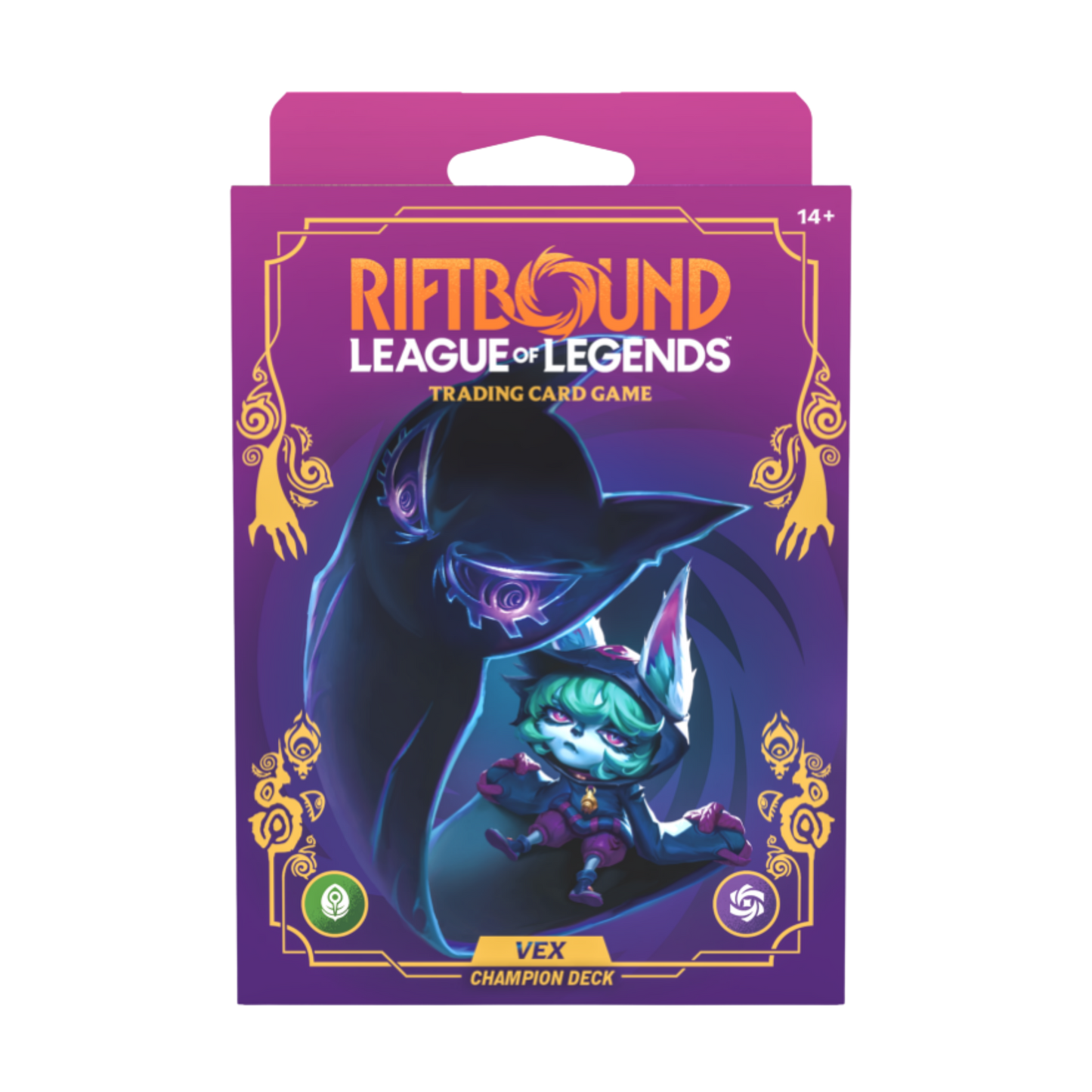 Riftbound: League of Legends TCG — Unleashed Champion Deck: Vex Display