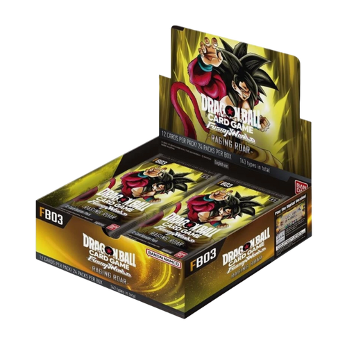 Dragon Ball Super Card Game — Fusion World Raging Roar Booster Box [FB-03]