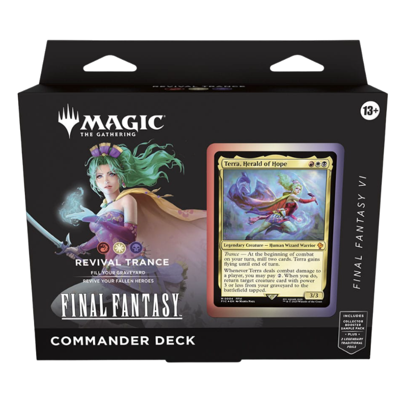 Magic: The Gathering — Final Fantasy Revival Trance Commander Deck (Pre-Order)