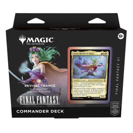 Magic: The Gathering — Final Fantasy Revival Trance Commander Deck (Pre-Order)