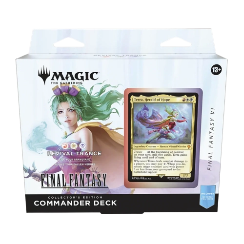 Magic: The Gathering — Universes Beyond: Final Fantasy Collector Commander Deck — Terra, Herald of Hope (Revival Trance)