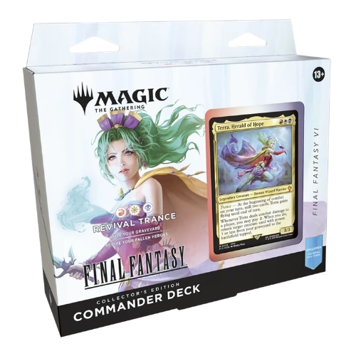 Magic: The Gathering — Universes Beyond: Final Fantasy Collector Commander Deck — Terra, Herald of Hope (Revival Trance)