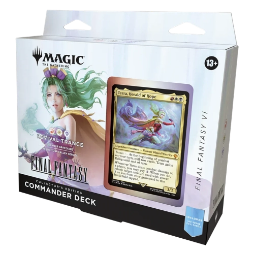 Magic: The Gathering — Universes Beyond: Final Fantasy Collector Commander Deck — Terra, Herald of Hope (Revival Trance)