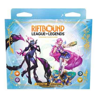 Riftbound: League of Legends TCG — Set 5: Radiance Showdown Decks — Evelynn vs Seraphine (Pre-Order)