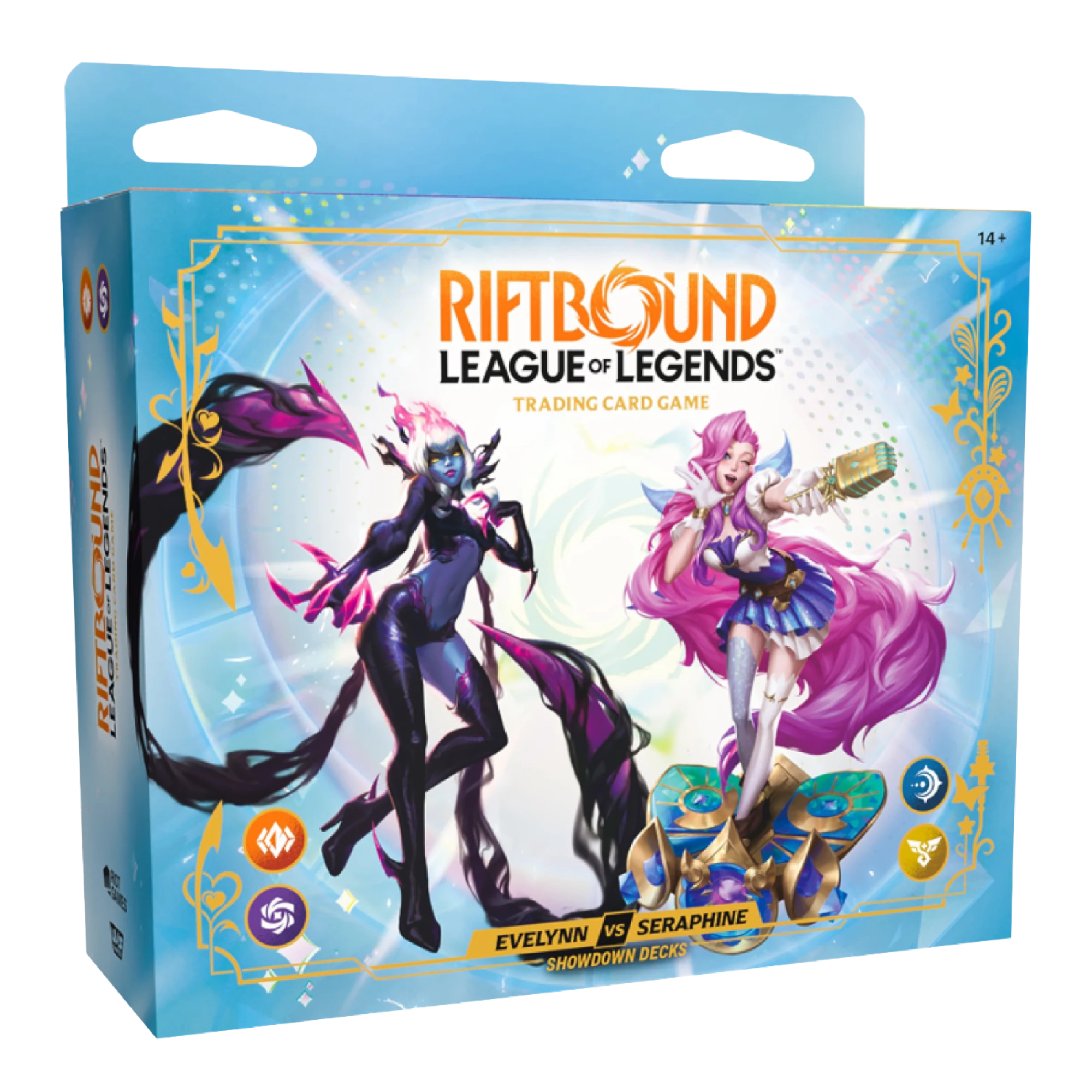Riftbound: League of Legends TCG — Set 5: Radiance Showdown Decks — Evelynn vs Seraphine (Pre-Order)