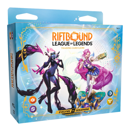 Riftbound: League of Legends TCG — Set 5: Radiance Showdown Decks — Evelynn vs Seraphine (Pre-Order)