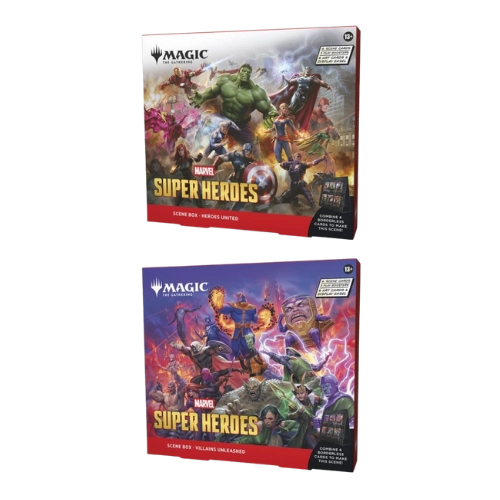 Magic: The Gathering — Marvel Super Heroes Scene Box: Heroes United