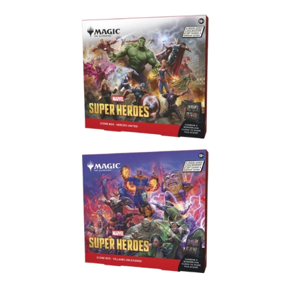 Magic: The Gathering — Marvel Super Heroes Scene Box: Heroes United