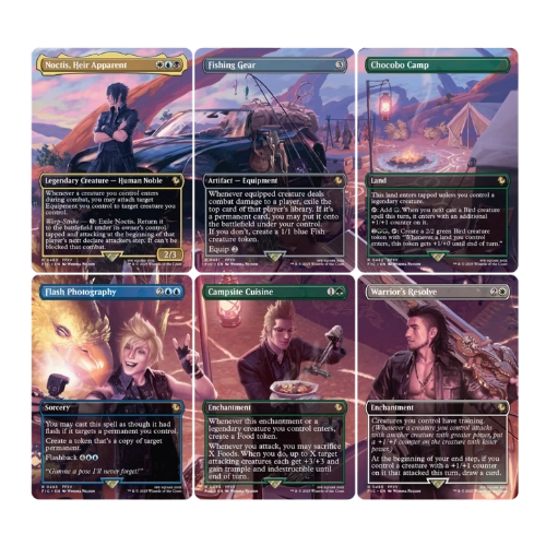 Magic: The Gathering — Universes Beyond: Final Fantasy Scene Box — Final Fantasy XV: Camp Comrades