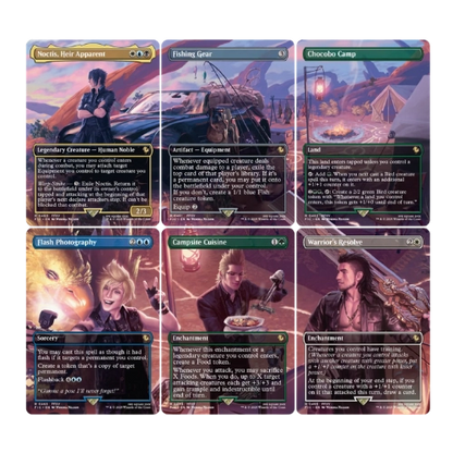 Magic: The Gathering — Universes Beyond: Final Fantasy Scene Box — Final Fantasy XV: Camp Comrades