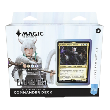 Magic: The Gathering — Universes Beyond: Final Fantasy Collector Commander Deck — Y'shtola, Night's Blessed (Scions & Spellcraft)