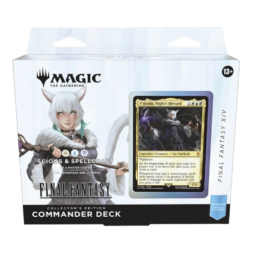 Magic: The Gathering — Universes Beyond: Final Fantasy Collector Commander Deck — Y'shtola, Night's Blessed (Scions & Spellcraft)