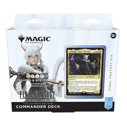 Magic: The Gathering — Universes Beyond: Final Fantasy Collector Commander Deck — Y'shtola, Night's Blessed (Scions & Spellcraft)