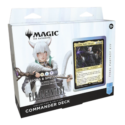 Magic: The Gathering — Universes Beyond: Final Fantasy Collector Commander Deck — Y'shtola, Night's Blessed (Scions & Spellcraft)