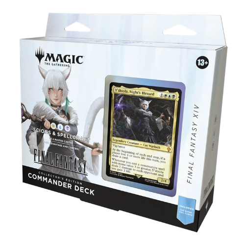 Magic: The Gathering — Universes Beyond: Final Fantasy Collector Commander Deck — Y'shtola, Night's Blessed (Scions & Spellcraft)