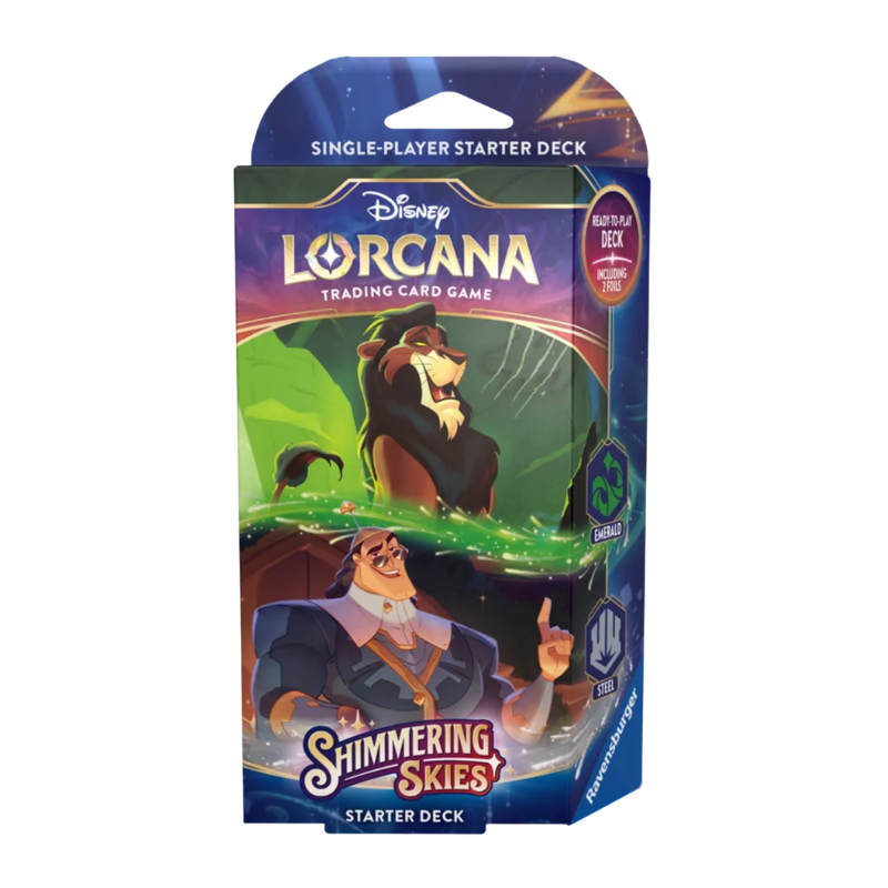 Disney Lorcana — Shimmering Skies Starter Deck