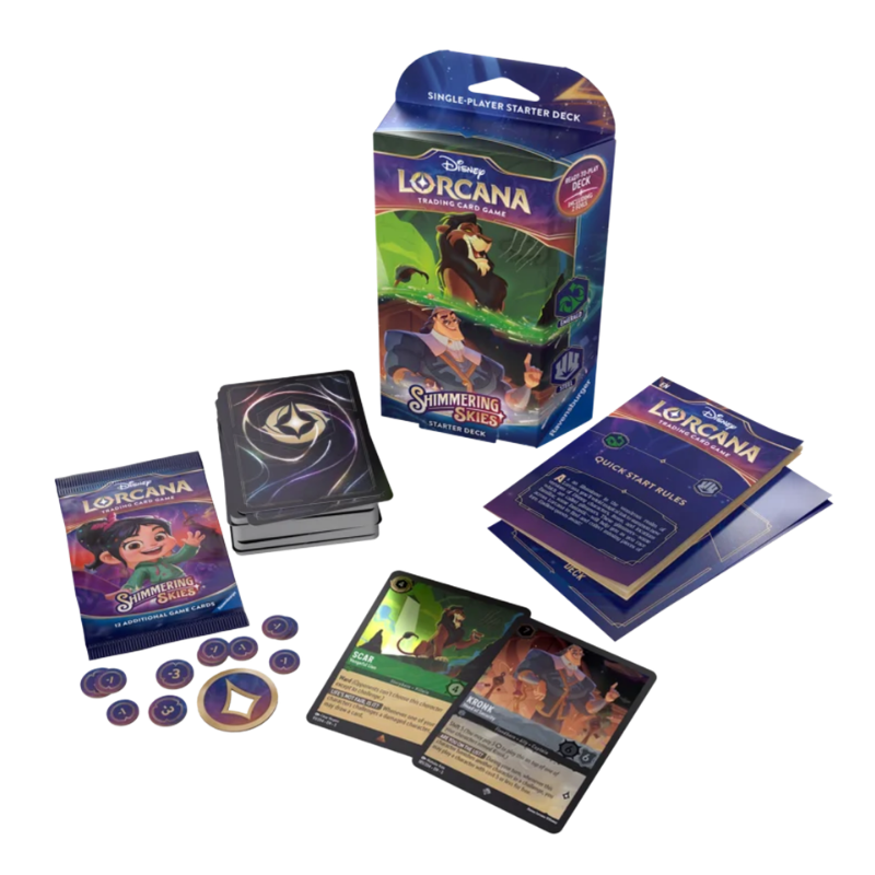 Disney Lorcana — Shimmering Skies Starter Deck