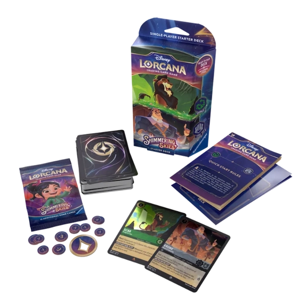 Disney Lorcana — Shimmering Skies Starter Deck