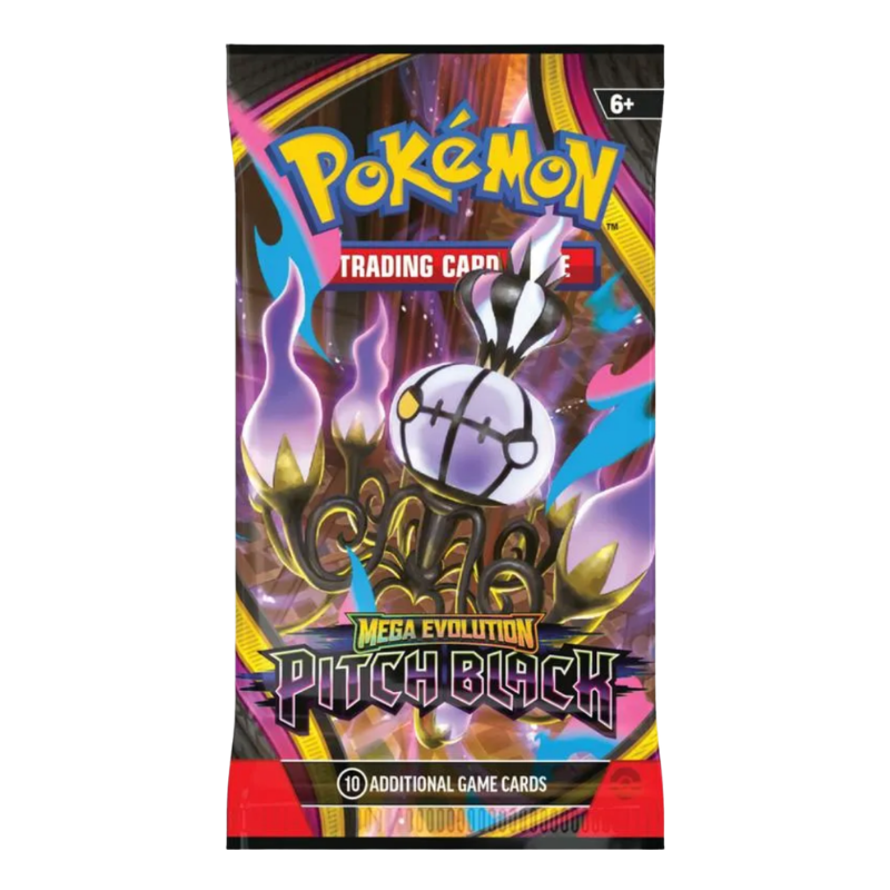 Pokémon TCG: Mega Evolution — Pitch Black Half Booster Box (18 Packs)