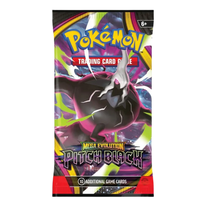 Pokémon TCG: Mega Evolution — Pitch Black Half Booster Box (18 Packs)