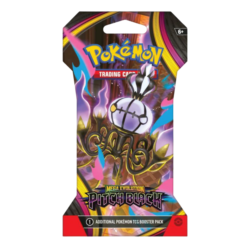 Pokémon TCG: Mega Evolution — Pitch Black Sleeved Booster